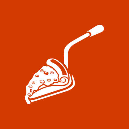 pizza slice iconのイラスト素材