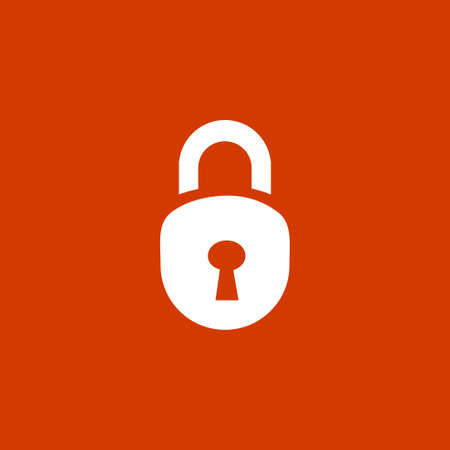 Lock iconのイラスト素材