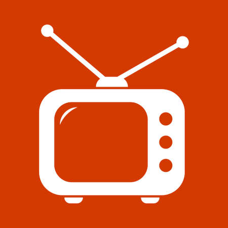 tv  iconのイラスト素材