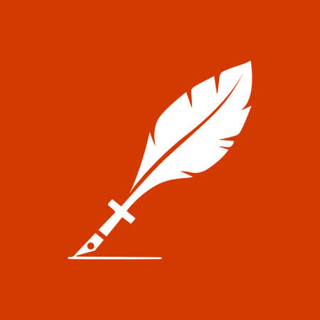 feather iconのイラスト素材
