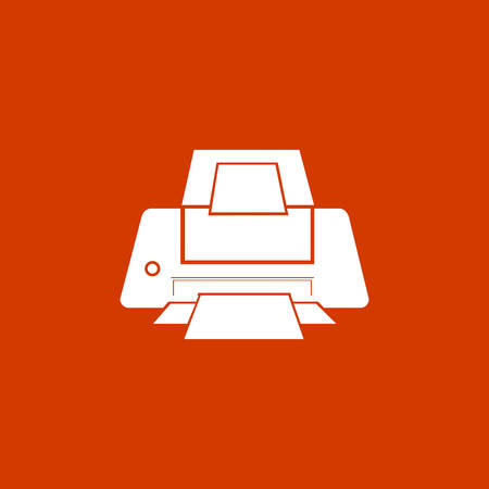 Print icon Printing buttonのイラスト素材