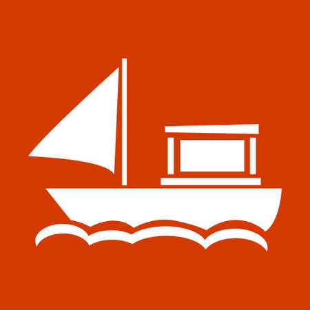 travel boatのイラスト素材