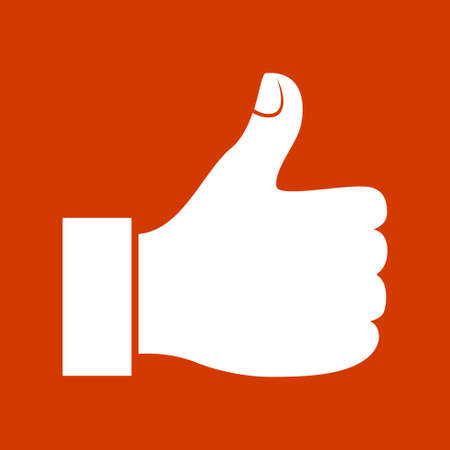 thumbs up iconのイラスト素材