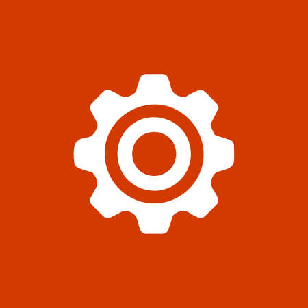 Gears settings sign iconのイラスト素材