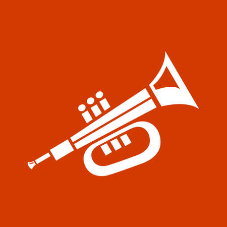 trumpet iconのイラスト素材