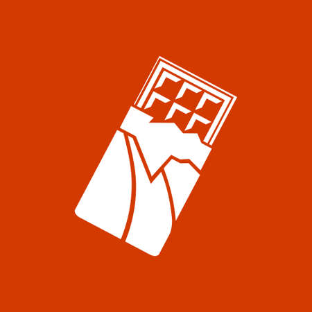 chocolate bar  iconのイラスト素材