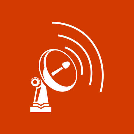 receiver antenna iconのイラスト素材