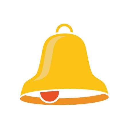 bell icon, vector alarm, alert symbolのイラスト素材