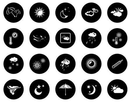 weather Iconsのイラスト素材