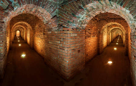 Underground secret passageのeditorial素材