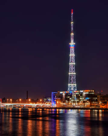 Petersburg TV towerの写真素材