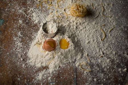 Pasta and Flourの写真素材
