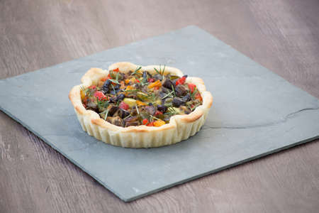 Vegetable Pieの写真素材