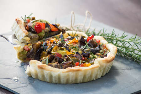 Vegetable Pieの写真素材