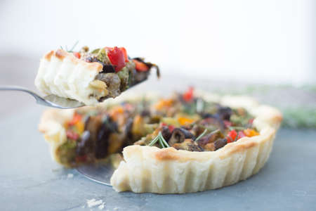 Vegetable Pieの写真素材