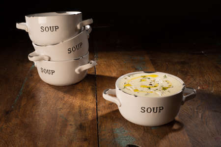 Cold Soup Bowlの写真素材