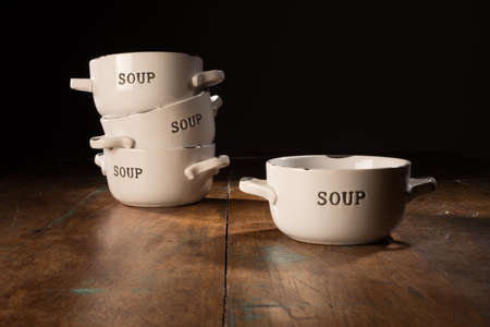 soup bowlの写真素材