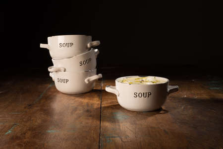 Cold Soup Bowlの写真素材
