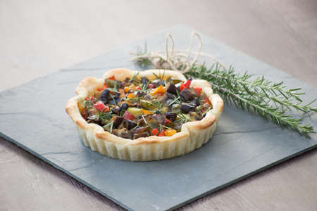Vegetable Pieの写真素材