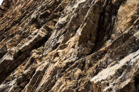 Stone natural wall, photo taken in the quaryの写真素材