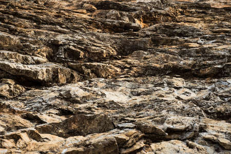 Stone natural wall, photo taken in the quaryの写真素材
