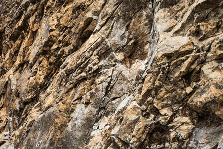 Stone natural wall, photo taken in the quaryの写真素材