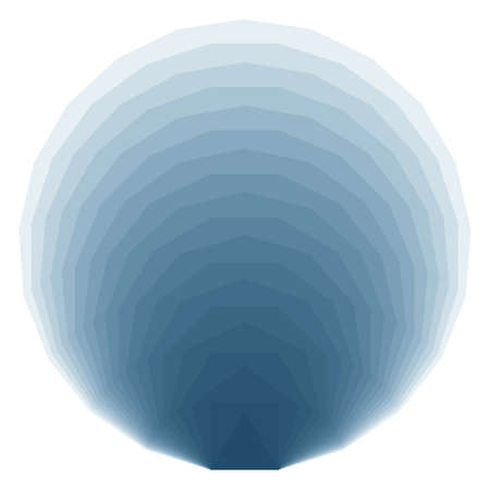 contour of polygons, side getting increase by 1