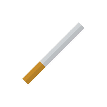 Cigarette vector icon colorのイラスト素材