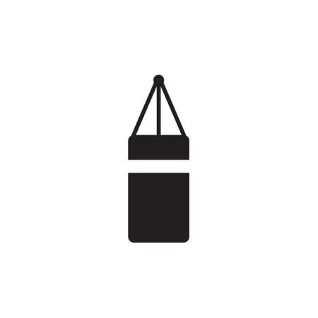 Punching bag gym vector iconのイラスト素材