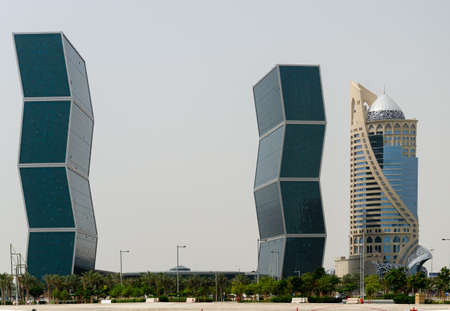 Zig Zag towers at Lusail city, Doha, Qatar