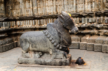Portion of the  Harihareshwara Temple at Harihar in Karnataka state, India built in the 12th century