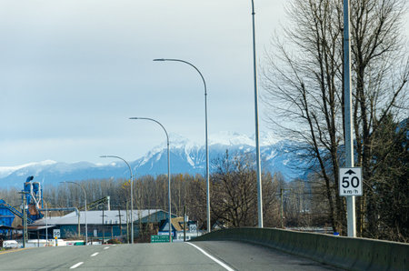 Beautiful countryside view of British Columbia, Canada