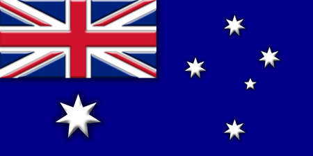 Australian National Flagの写真素材