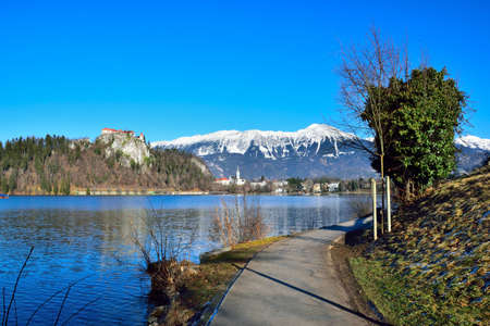 Path near lake Bled