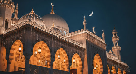 Sheikh Zayed Grand Mosque in Abu Dhabi, United Arab Emiratesの素材