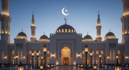 Sheikh Zayed Grand Mosque, Abu Dhabi, United Arab Emiratesの素材