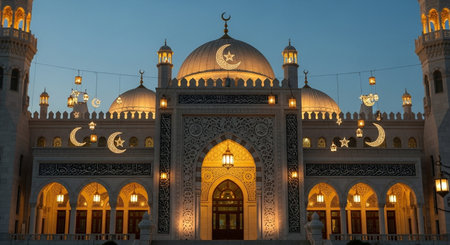 Sheikh Zayed Grand Mosque in Abu Dhabi, United Arab Emiratesの素材