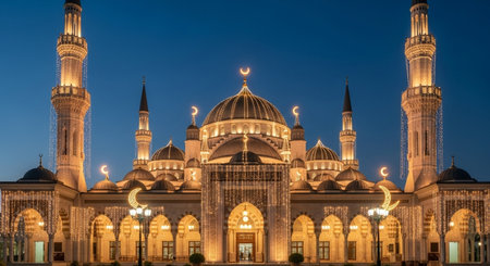 The Sultan Ahmed Mosque in Suleymaniye, Istanbul, Turkeyの素材