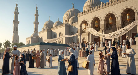 The Sultan Ahmed Mosque, also known as the Blue Mosque, in Istanbul, Turkeyの素材