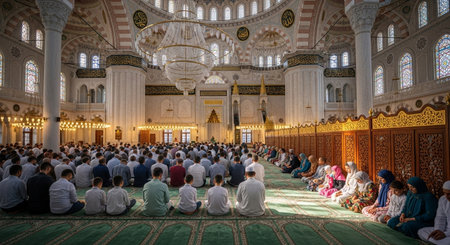 Sheikh Zayed Grand Mosque in Abu Dhabi, United Arab Emiratesの素材