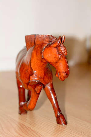 Wooden horseの写真素材