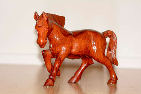 Wooden horseの写真素材