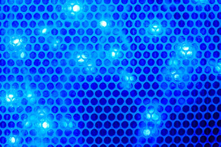 Colorful bokeh lightsの写真素材
