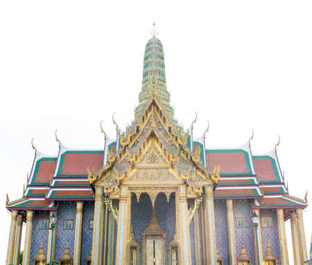 Wat Phra Kaew is a landmark of the Thailand.