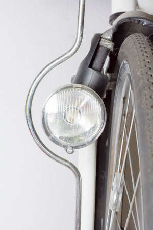 Bicycle headlightの写真素材