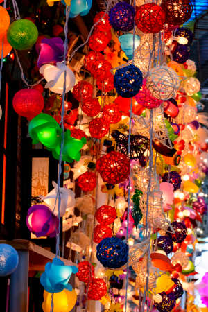 Ball lamp and LED are colorful and light