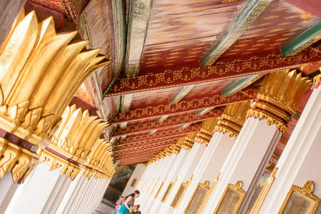 Wat Phra Kaew is a landmark of the Thailand.のeditorial素材
