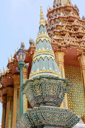 Wat Phra Kaew is a landmark of the Thailand.のeditorial素材