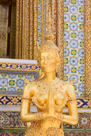 Wat Phra Kaew is a landmark of the Thailand.のeditorial素材