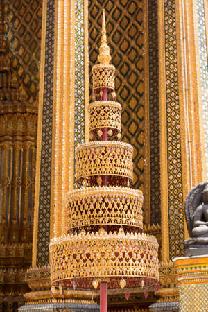 Wat Phra Kaew is a landmark of the Thailand.のeditorial素材
